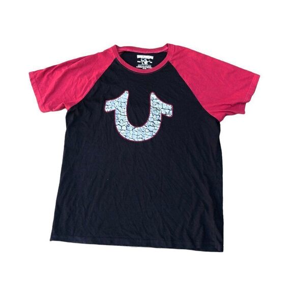 True Religion T shirt XL Cracked Horshoe - Picture 5 of 5